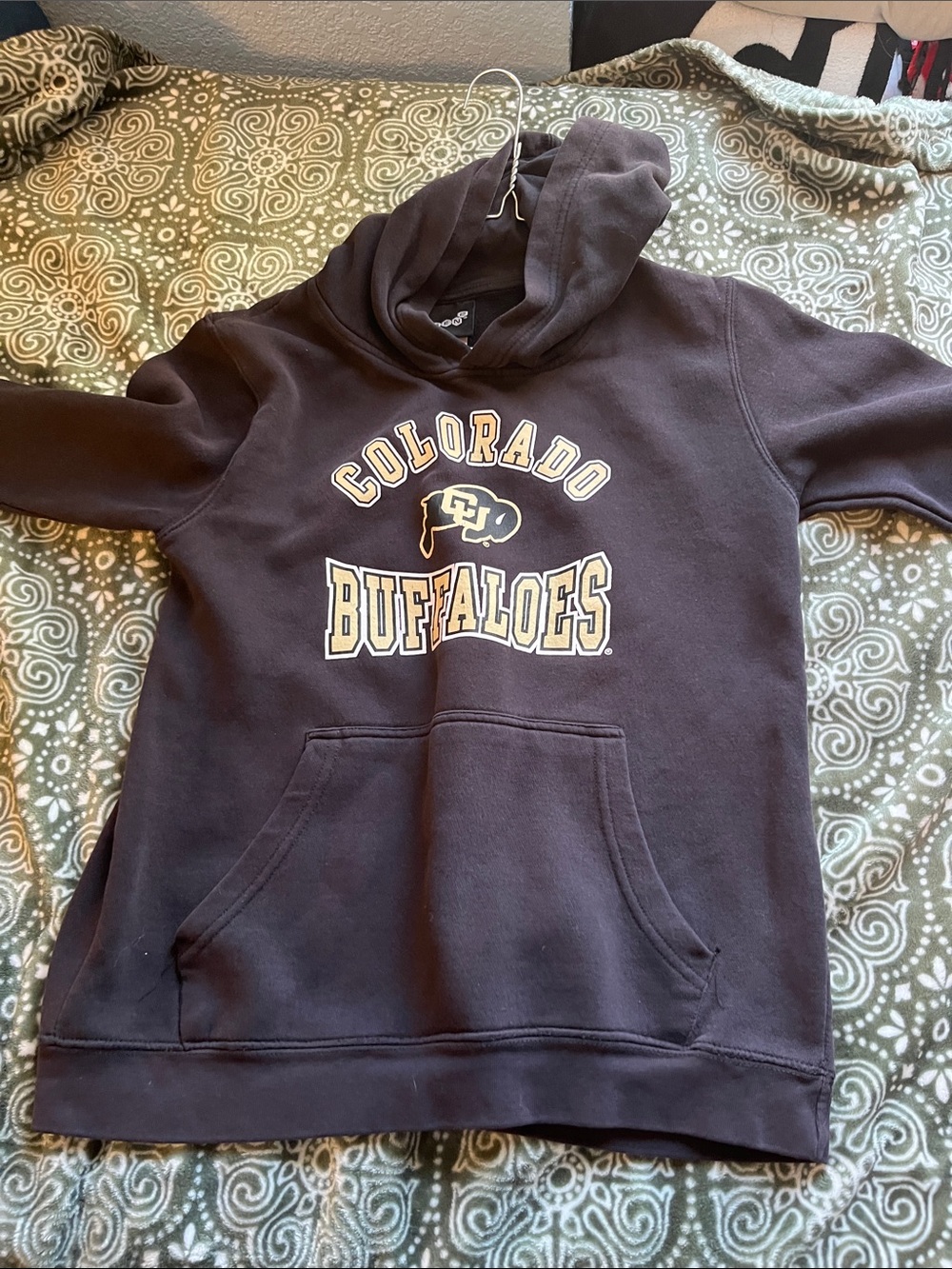 Colorado Buffaloes Kids' Hooded Sweatshirt in Black
